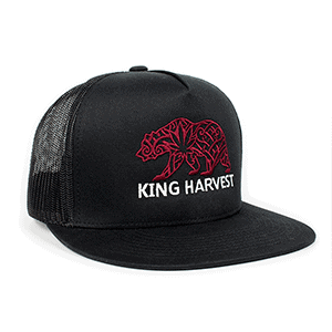 king harvest black cap